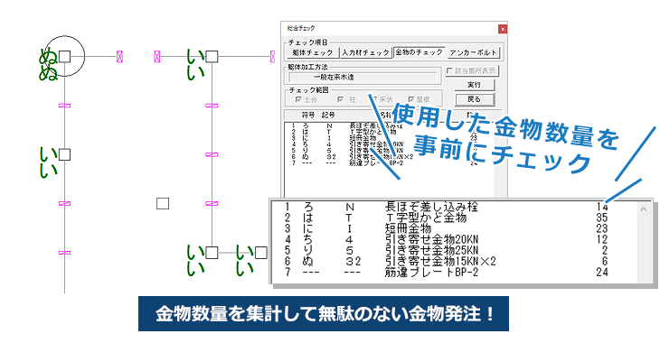 計算結果は壁量計算書として出力